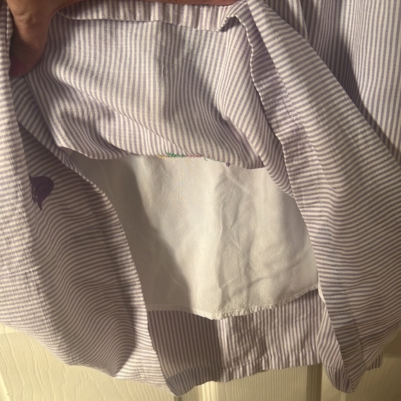 Colorful J. Marie Mexican Embroidered sleeveless dress. Size Medium - Picture 9 of 9